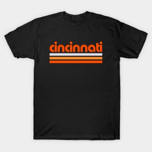 Retro Cincinnati Stripes T-Shirt